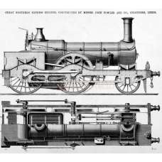 GNR 1867 Express Engine